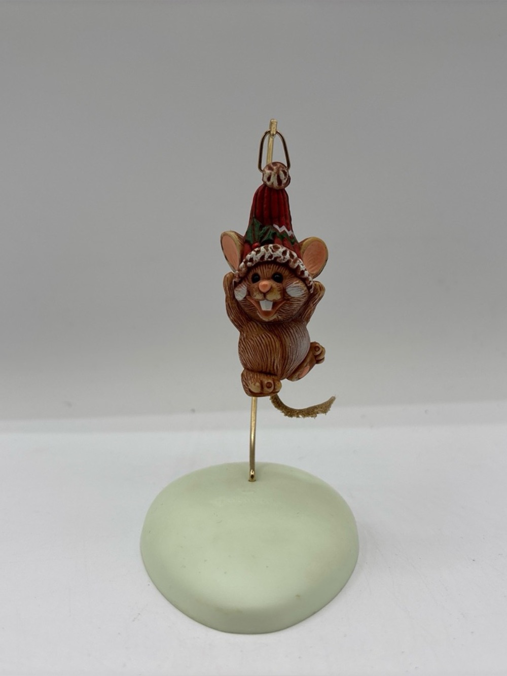Hallmark Keepsake 1985 Vintage Merry Mouse‎ Handcrafted Ornament